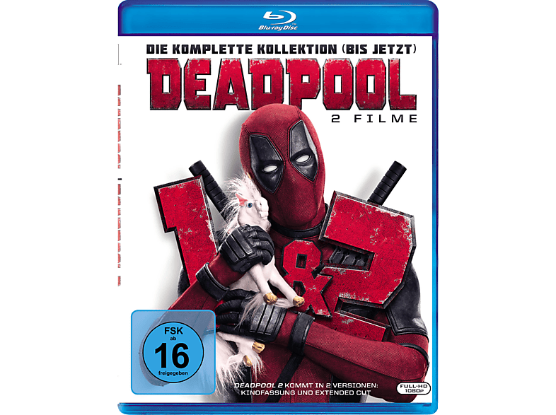 Deadpool 1+2 Blu-ray von LEONINE