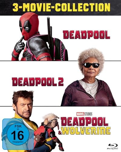 Deadpool 3-Movie-Collection (3 Blu-rays) von Disney