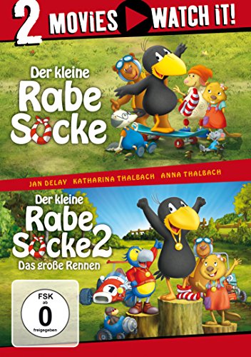 Der kleine Rabe Socke 1+2 [2 DVDs] von LEONINE