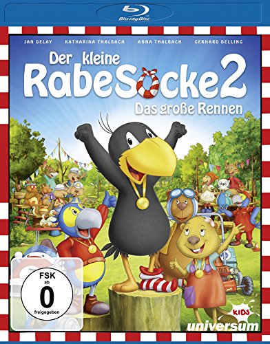 Der kleine Rabe Socke 2 - Das große Rennen [Blu-ray] von LEONINE