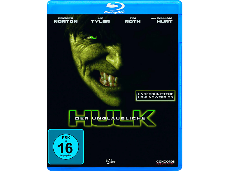 Der unglaubliche Hulk (ungeschnittene US-Kino-Version) Blu-ray von LEONINE
