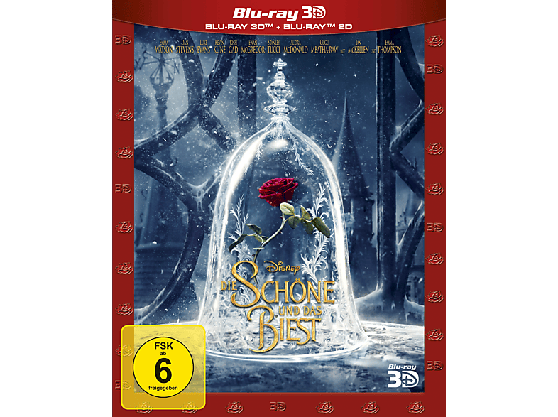Die Schöne und das Biest (Live-Action) 3D Blu-ray (+2D) von LEONINE