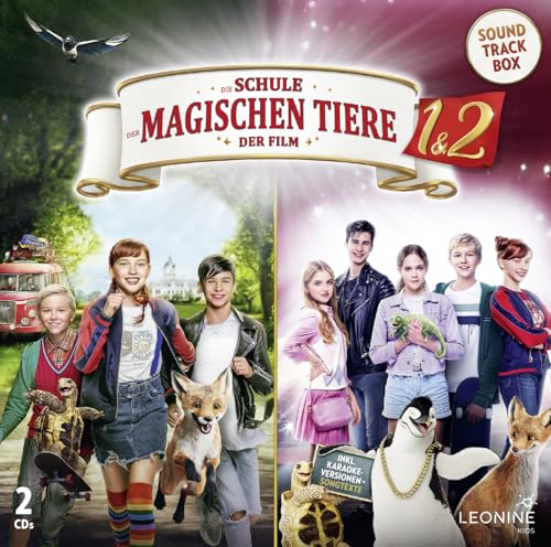 Die Schule der magischen Tiere 1 & 2 – Soundtrack-Collection – Die Soundtrack Box zu den Filmen (inkl. Karaoke-Versionen & Songtexte zum Mitsingen) von LEONINE