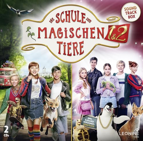 Die Schule der magischen Tiere 1 & 2 – Soundtrack-Collection – Die Soundtrack Box zu den Filmen (inkl. Karaoke-Versionen & Songtexte zum Mitsingen) von LEONINE