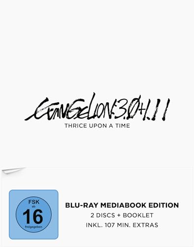 Evangelion: 3.0+1.11 Thrice Upon a Time [Blu-ray] (Mediabook Special Edition) von LEONINE