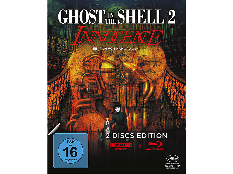 Ghost in the Shell 2-Innocence Limitierte Edition 4K Ultra HD Blu-ray + von LEONINE