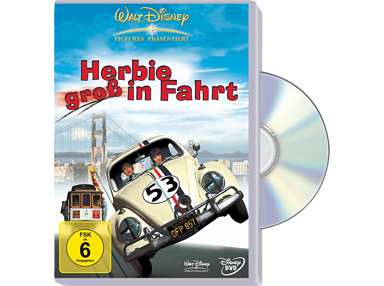 Herbie groß in Fahrt DVD Herbie groß in Fahrt DVD von LEONINE