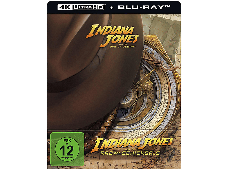 Indiana Jones und das Rad des Schicksals Steelbook 4K Ultra HD Blu-ray + Indiana Jones und das Rad des Schicksals Steelbook 4K Ultra HD Blu-ray + von LEONINE.