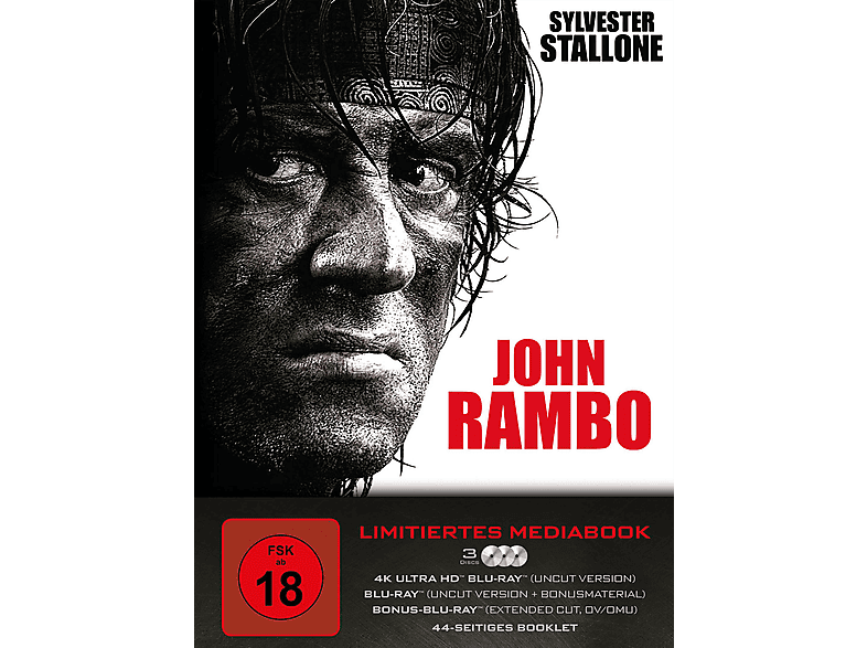 John Rambo 4K Ultra HD Blu-ray + von LEONINE