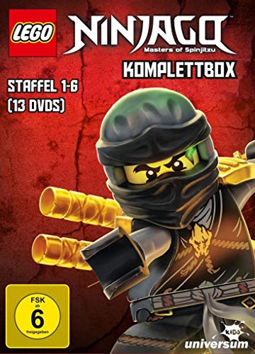 LEGO Ninjago - Komplettbox/Staffel 1-6 [13 DVDs] von LEONINE