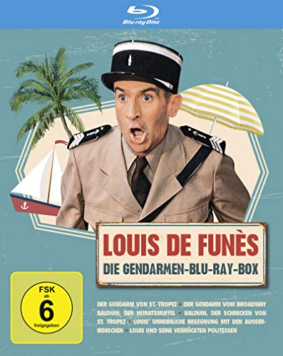 Louis de Funes - Gendarmen Blu-ray Box Louis de Funes - Gendarmen Blu-ray Box von LEONINE