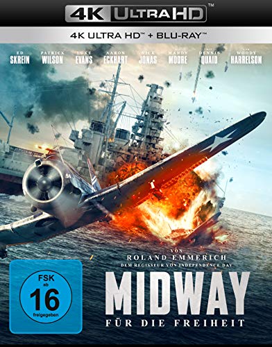 Midway – Für die Freiheit (4K Ultra HD) + (Blu-ray) von LEONINE