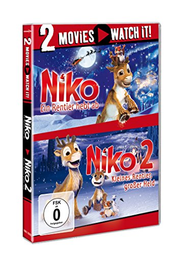 Niko - Ein Rentier hebt ab/Niko 2 - Kleines Rentier, großer Held [2 DVDs] von LEONINE