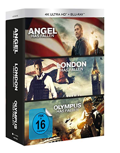 Olympus/London/Angel has fallen - Triple Film Collection Ultra-HD Blu-ray (3x 4K Ultra-HD) (3x Blu-ray) von LEONINE