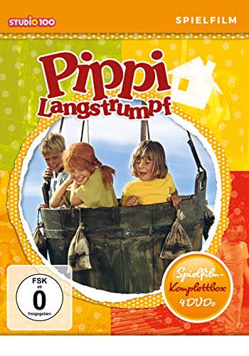 Pippi Langstrumpf - Spielfilm Komplettbox [4 DVDs] von LEONINE