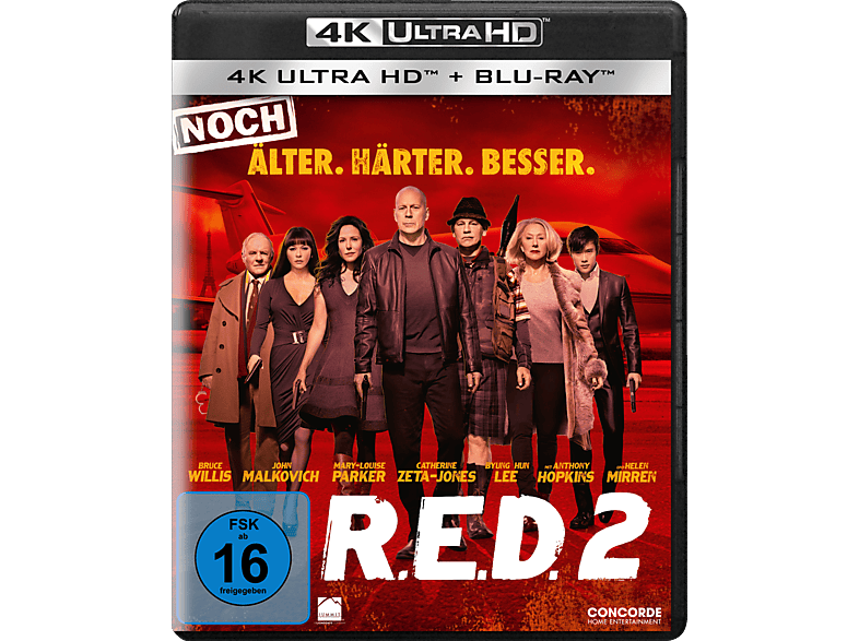 R.E.D. 2 - Noch älter. Härter. Besser. 4K Ultra HD Blu-ray + R.E.D. 2 - Noch älter. Härter. Besser. 4K Ultra HD Blu-ray + von LEONINE