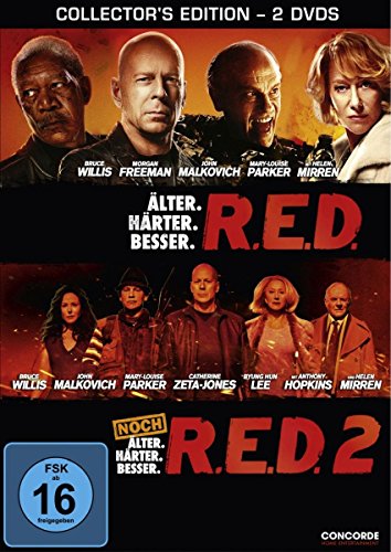 R.E.D. - Älter. Härter. Besser/R.E.D. 2 - Collector's Edition [2 DVDs] von LEONINE
