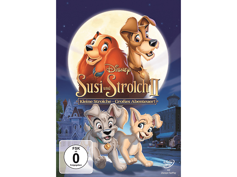 Susi und Strolch 2: Kleine Strolche - Großes Abenteuer! DVD Susi und Strolch 2: Kleine Strolche - Großes Abenteuer! DVD von LEONINE