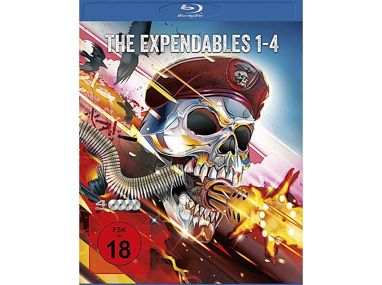 The Expendables 1-4 Box Blu-ray von LEONINE