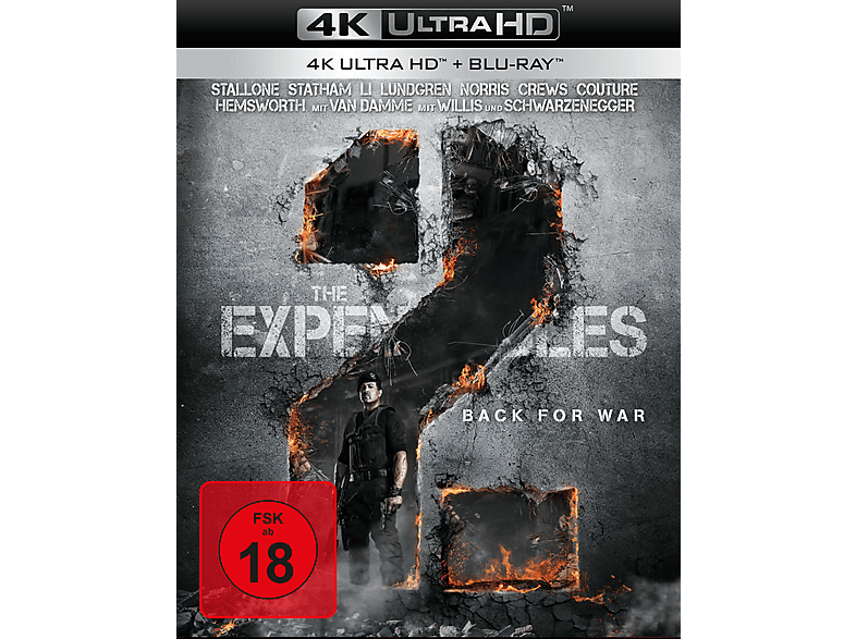 The Expendables 2 4K Ultra HD Blu-ray + von LEONINE