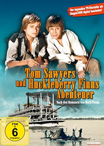 Tom Sawyers und Huckleberry Finns Abenteuer (2 DVDs) - Die legendären TV-Vierteiler von LEONINE