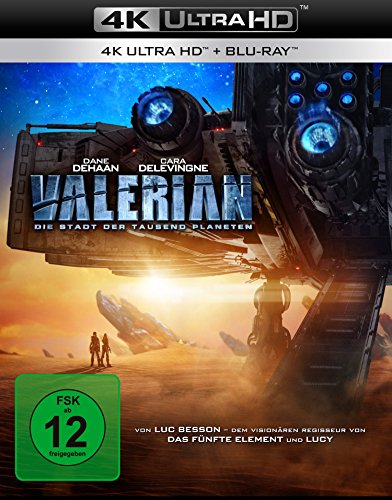 Valerian – Die Stadt der tausend Planeten (4K Ultra HD) + (Blu-ray) von LEONINE