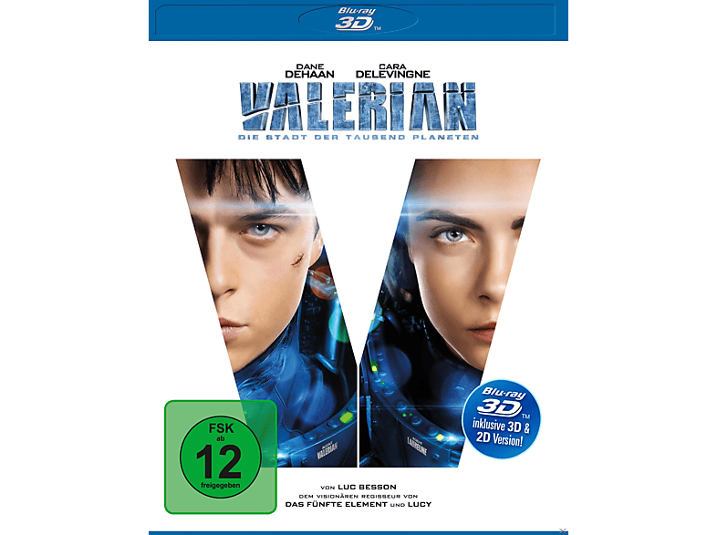 Valerian - Die Stadt der tausend Planeten 3D Blu-ray (+2D) von LEONINE