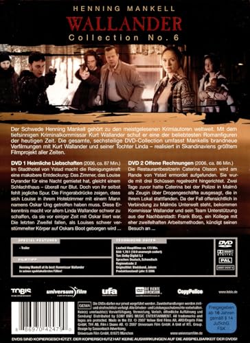 Wallander Collection No. 6 [2 DVDs] von LEONINE