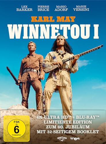 Winnetou 1 - Mediabook - Limited Edition (4K Ultra HD) (+ Blu-ray) von LEONINE