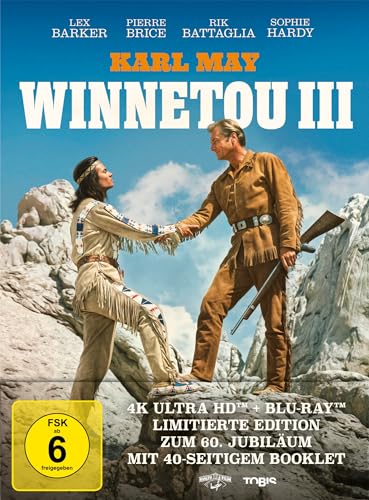 Winnetou 3 - Mediabook - LImited Edtion (4K Ultra HD) (+ Blu-ray) von LEONINE