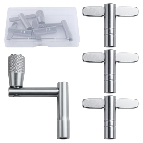 LEONTOOL Schlagzeug-Stimmschlüssel, 3 Universal-Tasten und kontinuierliche Standard-Bewegungsgeschwindigkeit, Schlagzeug-Tuner, Zubehör, Percussion-Hardware-Werkzeug für akustische und elektronische LEONTOOL Schlagzeug-Stimmschlüssel, 3 Universal-Tasten und kontinuierliche Standard-Bewegungsgeschwindigkeit, Schlagzeug-Tuner, Zubehör, Percussion-Hardware-Werkzeug für akustische und elektronische von LEONTOOL