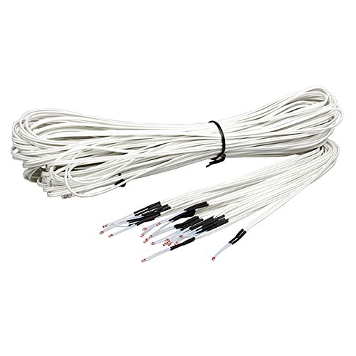 LEORX NTC3950 Thermistoren für RepRap 3D Drucker Extruder oder beheizten Bett vorverkabelt mit Teflon isolierte Verdrahtung Pack 5 PCS LEORX NTC3950 Thermistoren für RepRap 3D Drucker Extruder oder beheizten Bett vorverkabelt mit Teflon isolierte Verdrahtung Pack 5 PCS von LEORX