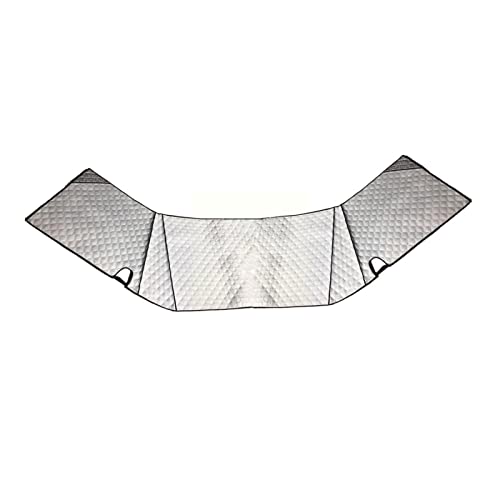 Wohnmobil-Windschutzscheiben-Sonnenschutz for Wohnmobil-Windschutzscheibenabdeckung 4-lagig mit Ausschnitt - Langlebig Wohnmobil-Windschutzscheiben-Sonnenschutz for Wohnmobil-Windschutzscheibenabdeckung 4-lagig mit Ausschnitt - Langlebig von LEPREM