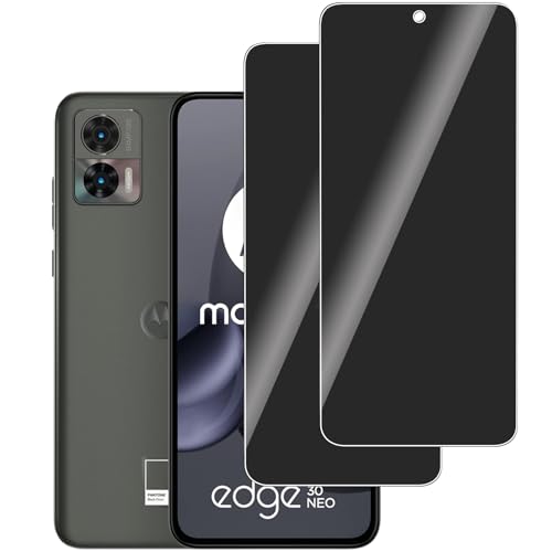 LERINNA 2 Stück für Panzerglas Privatbildschirm für Motorola Edge 30 Neo, Anti-Spy,9H Härte temperglas, Anti-Kratzen, Sichtschutz Schutzfolie für Motorola Edge 30 Neo LERINNA 2 Stück für Panzerglas Privatbildschirm für Motorola Edge 30 Neo, Anti-Spy,9H Härte temperglas, Anti-Kratzen, Sichtschutz Schutzfolie für Motorola Edge 30 Neo von LERINNA