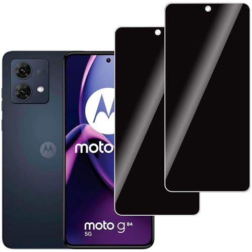 LERINNA 2 Stück für Panzerglas Privatbildschirm für Motorola G84 5G, Anti-Spy,9H Härte temperglas, Anti-Kratzen, Sichtschutz Schutzfolie für Motorola G84 5G LERINNA 2 Stück für Panzerglas Privatbildschirm für Motorola G84 5G, Anti-Spy,9H Härte temperglas, Anti-Kratzen, Sichtschutz Schutzfolie für Motorola G84 5G von LERINNA