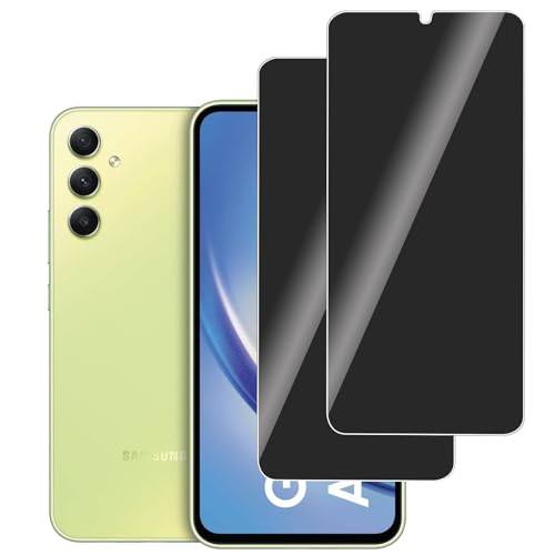 LERINNA 2 Stück für Panzerglas Privatbildschirm für Samsung Galaxy A34 5G, Anti-Spy,9H Härte temperglas, Anti-Kratzen, Anti-Bläschen, Sichtschutz Schutzfolie für Samsung Galaxy A34 5G LERINNA 2 Stück für Panzerglas Privatbildschirm für Samsung Galaxy A34 5G, Anti-Spy,9H Härte temperglas, Anti-Kratzen, Anti-Bläschen, Sichtschutz Schutzfolie für Samsung Galaxy A34 5G von LERINNA