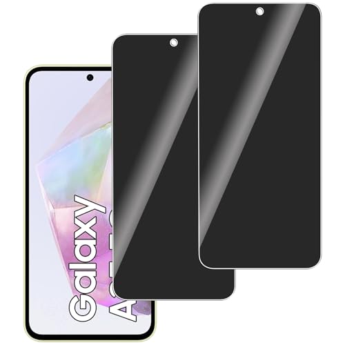 LERINNA 2 Stück für Panzerglas Privatbildschirm für Samsung Galaxy A35 5G, Anti-Spy,9H Härte temperglas, Anti-Kratzen, Sichtschutz Schutzfolie für Samsung Galaxy A35 5G LERINNA 2 Stück für Panzerglas Privatbildschirm für Samsung Galaxy A35 5G, Anti-Spy,9H Härte temperglas, Anti-Kratzen, Sichtschutz Schutzfolie für Samsung Galaxy A35 5G von LERINNA