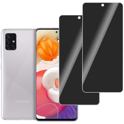 LERINNA 2 Stück für Panzerglas Privatbildschirm für Samsung Galaxy A51, Anti-Spy,9H Härte temperglas, Anti-Kratzen, Sichtschutz Schutzfolie für Samsung Galaxy A51 LERINNA 2 Stück für Panzerglas Privatbildschirm für Samsung Galaxy A51, Anti-Spy,9H Härte temperglas, Anti-Kratzen, Sichtschutz Schutzfolie für Samsung Galaxy A51 von LERINNA