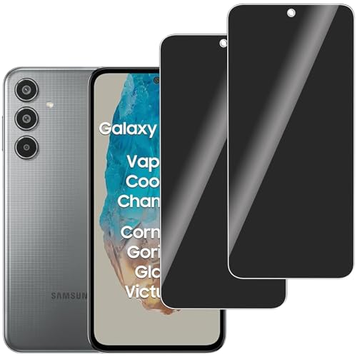 LERINNA 2 Stück für Panzerglas Privatbildschirm für Samsung Galaxy M35, Anti-Spy,9H Härte temperglas, Anti-Kratzen, Sichtschutz Schutzfolie für Samsung Galaxy M35 LERINNA 2 Stück für Panzerglas Privatbildschirm für Samsung Galaxy M35, Anti-Spy,9H Härte temperglas, Anti-Kratzen, Sichtschutz Schutzfolie für Samsung Galaxy M35 von LERINNA