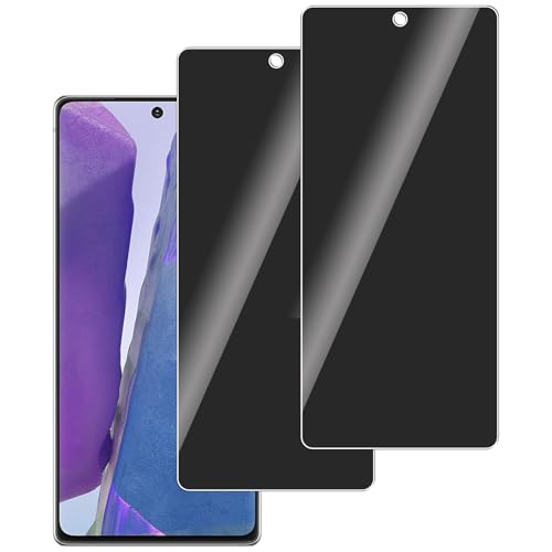 LERINNA 2 Stück für Panzerglas Privatbildschirm für Samsung Galaxy Note 20, Anti-Spy,9H Härte temperglas, Anti-Kratzen, Sichtschutz Schutzfolie für Samsung Galaxy Note 20 LERINNA 2 Stück für Panzerglas Privatbildschirm für Samsung Galaxy Note 20, Anti-Spy,9H Härte temperglas, Anti-Kratzen, Sichtschutz Schutzfolie für Samsung Galaxy Note 20 von LERINNA