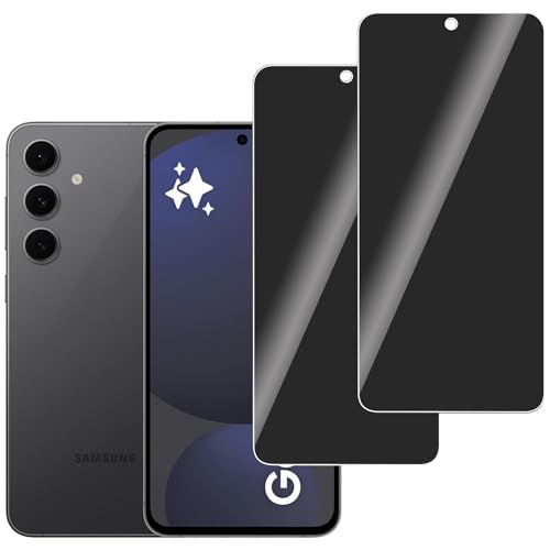 LERINNA 2 Stück für Panzerglas Privatbildschirm für Samsung Galaxy S24 FE, Anti-Spy,9H Härte temperglas, Anti-Kratzen, Sichtschutz Schutzfolie für Samsung Galaxy S24 FE LERINNA 2 Stück für Panzerglas Privatbildschirm für Samsung Galaxy S24 FE, Anti-Spy,9H Härte temperglas, Anti-Kratzen, Sichtschutz Schutzfolie für Samsung Galaxy S24 FE von LERINNA