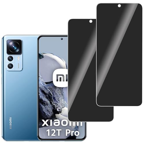 LERINNA 2 Stück für Panzerglas Privatbildschirm für Xiaomi 12T Pro, Anti-Spy,9H Härte temperglas, Anti-Kratzen, Sichtschutz Schutzfolie für Xiaomi 12T Pro LERINNA 2 Stück für Panzerglas Privatbildschirm für Xiaomi 12T Pro, Anti-Spy,9H Härte temperglas, Anti-Kratzen, Sichtschutz Schutzfolie für Xiaomi 12T Pro von LERINNA