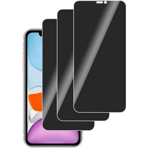 LERINNA 3 Stück für Panzerglas Privatbildschirm für iPhone 11/XR, Anti-Spy,9H Härte temperglas, Anti-Kratzen, Sichtschutz Schutzfolie für iPhone 11/XR LERINNA 3 Stück für Panzerglas Privatbildschirm für iPhone 11/XR, Anti-Spy,9H Härte temperglas, Anti-Kratzen, Sichtschutz Schutzfolie für iPhone 11/XR von LERINNA