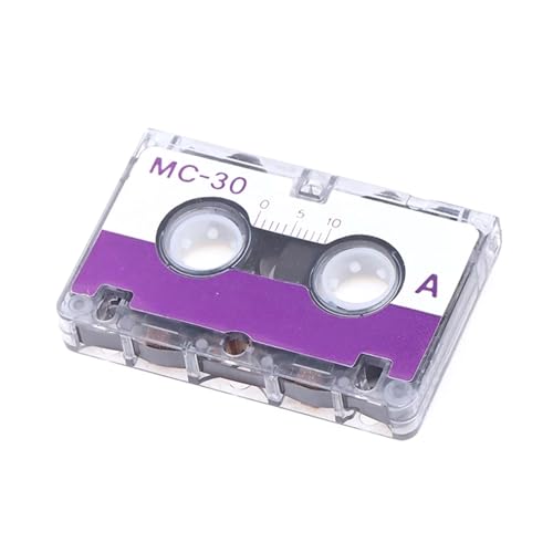 LERONO Standard-Kassetten-Leer-Kassettenspieler, leeres Band mit 30 Sprachen, Musikaufnahmen für Minuten, Musik-Tape-Aufnahmeband für Musik von LERONO