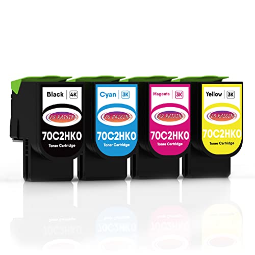 LES RAISINS Wiederaufbereitet für Lexmark Toner CS310 CS310n CS310dn CS410 CS410n CS410dn CS410dtn CS510 CS510de CS510dte Drucker 4000 & 3000 Seiten Tonerkartuschen 70C2HK0 70C2HC0 70C2HM0 70C2HY0 LES RAISINS Wiederaufbereitet für Lexmark Toner CS310 CS310n CS310dn CS410 CS410n CS410dn CS410dtn CS510 CS510de CS510dte Drucker 4000 & 3000 Seiten Tonerkartuschen 70C2HK0 70C2HC0 70C2HM0 70C2HY0 von LES RAISINS