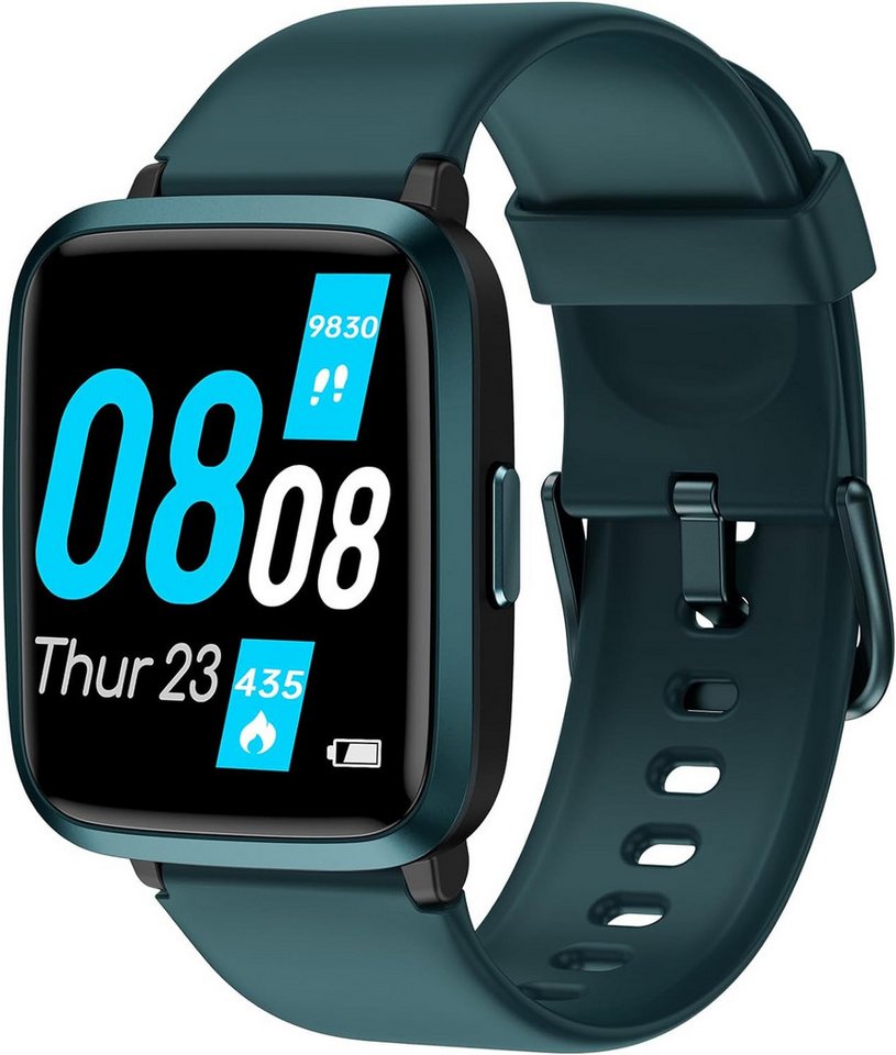 LETSACTIV Smartwatch (Android, iOS), mit Herzfrequenz & Schlafmonitor, IP68 wasserdichter Fitness-Tracker von LETSACTIV
