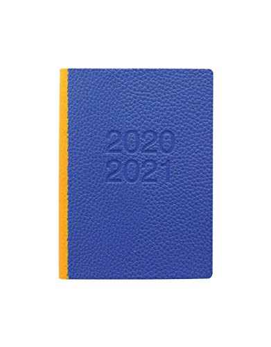 Letts 21–031316 Schülerkalender, A6, zweifarbig, 1 Tag pro Seite, 20/21, Blau von LETTS