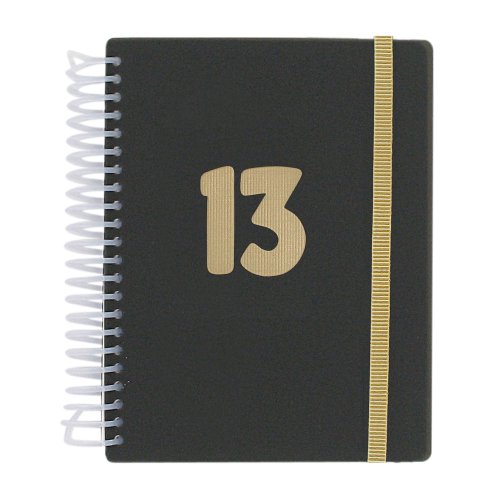 Letts Ci1w Candi Terminplaner 2013, A6, Tagesansicht, Schwarz von LETTS