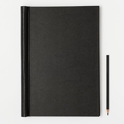 LEUCHTTURM1917 303202 Klemmbinder PEKA A4, maximal 500 Blatt, Schwarz von LEUCHTTURM1917