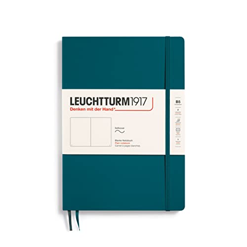 LEUCHTTURM1917 359675 Notizbuch Composition (B5), Softcover, 123 nummeriete Seiten, blanko, Pacific Green von LEUCHTTURM1917